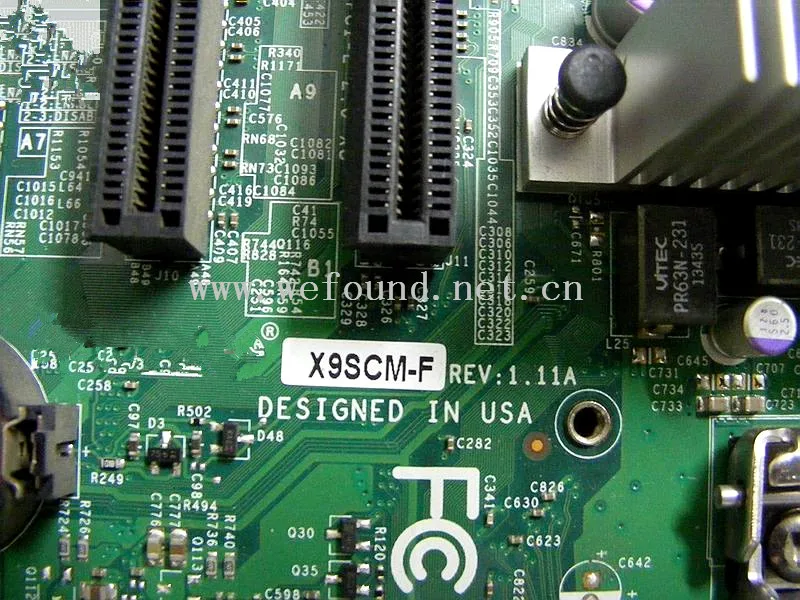 Рабочая Серверная материнская плата для X9SCM-F 1155 полностью протестирована
