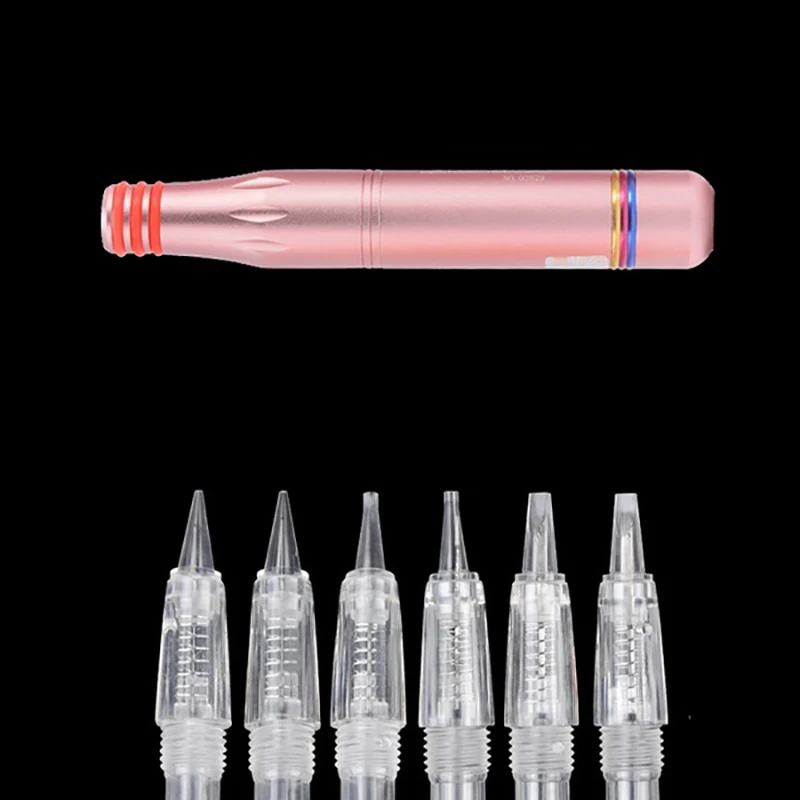 100 шт Профессиональный картридж иглы для Charmant Перманентный макияж машина ручка V7 Charme Princesse цифровые иглы