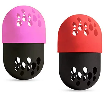 

New Silicone Powder Puff Drying Holder Egg Stand Beauty Pad Makeup Sponge Display Rack Cosmetic Blender Sponge Case Puff Holder