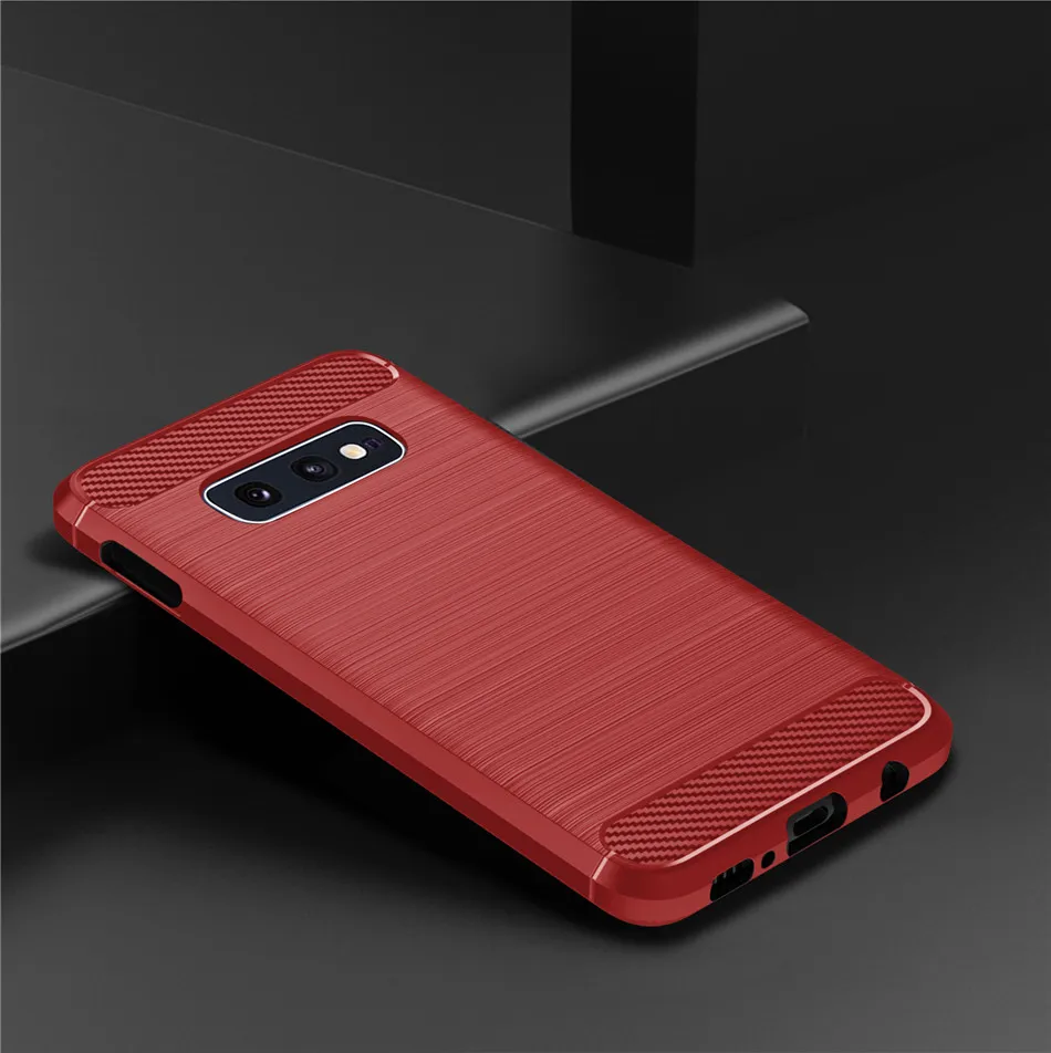For Samsung S10 Case Silicone Rugged Armor Soft Back Cover Case For Samsung Galaxy S10e S10 Lite Pro S10Pro ShockProof Cases (1)
