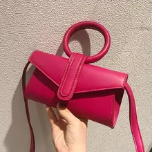 Элегантная женская мини-сумка-тоут с кольцом летняя Новая высококачественная женская дизайнерская сумка из искусственной кожи дорожная сумка через плечо