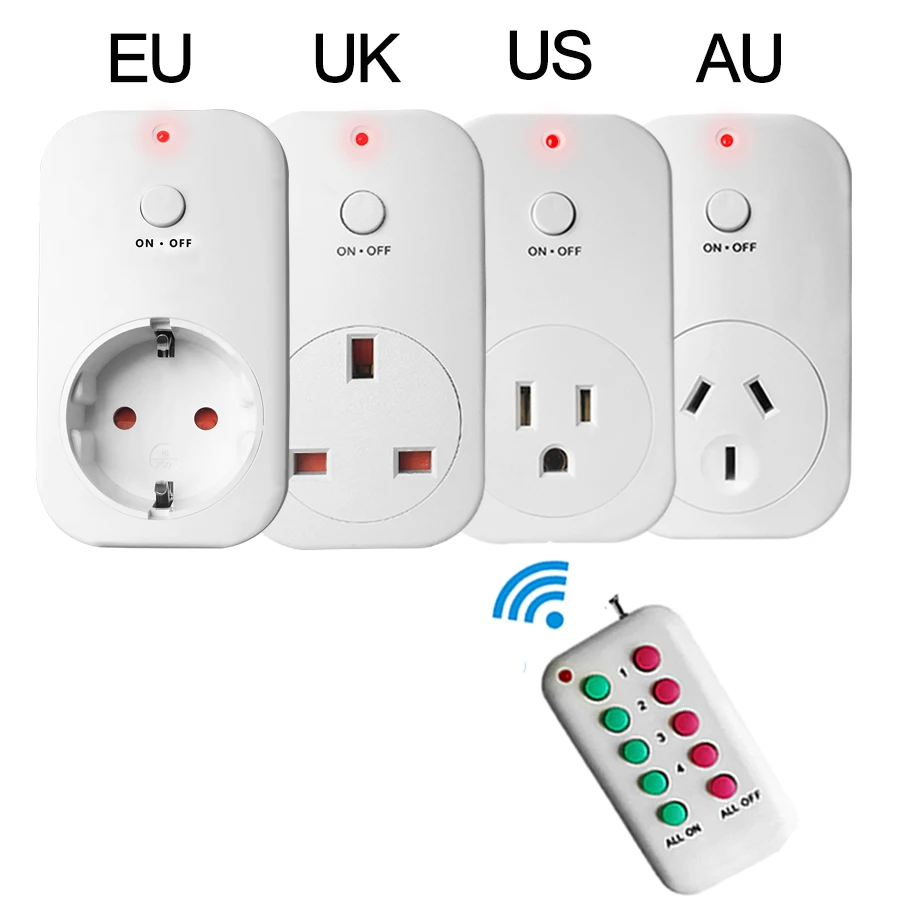 imágenes para Inteligente Socket RF433 Inalámbrico de Control Remoto Enchufe de LA UE EE. UU. REINO UNIDO AU del Zócalo de Pared de Casa Inteligente Toma De Corriente Eléctrica de Alta Quanlity imágenes para Inteligente Socket RF433 Inalámbrico de Control Remoto Enchufe de LA UE EE. UU. REINO UNIDO AU del Zócalo de Pared de Casa Inteligente Toma De Corriente Eléctrica de Alta Quanlity