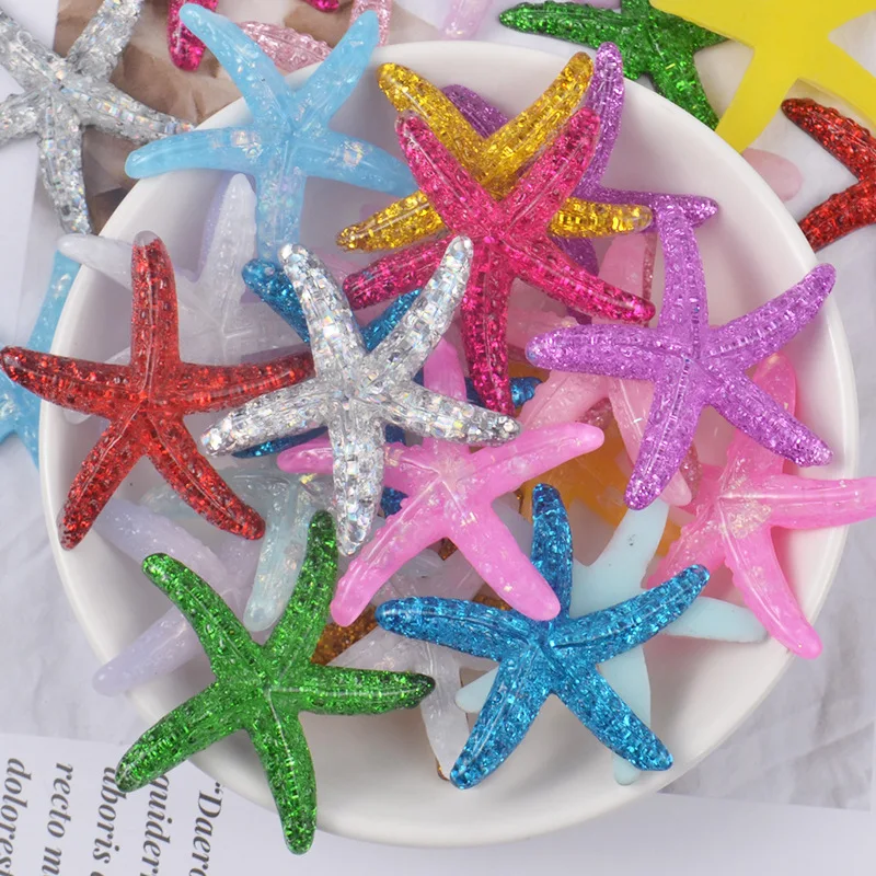 

8pcs Miniature DIY Starfish Decor Dollhouse Accessories
