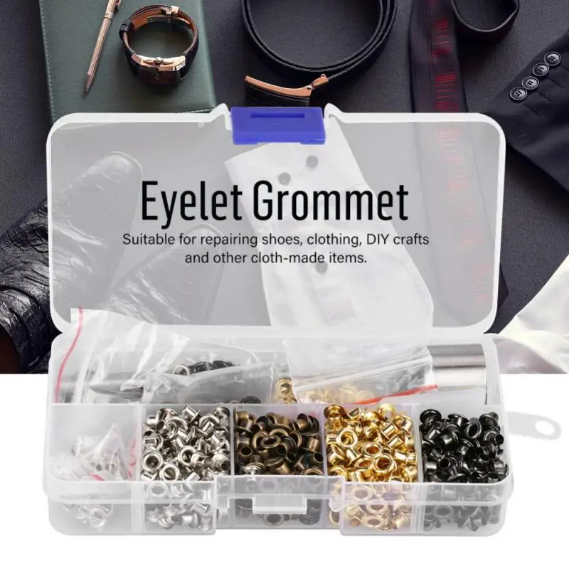 420 шт./компл. шайбы для люверсов Grommet с 3 шт. инструменты ручной работы