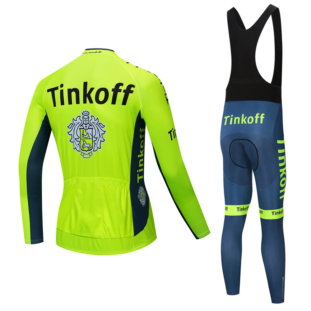 Tinkoff 2020 Pro team с длинным рукавом Велоспорт Джерси гоночный велосипед одежда MTB