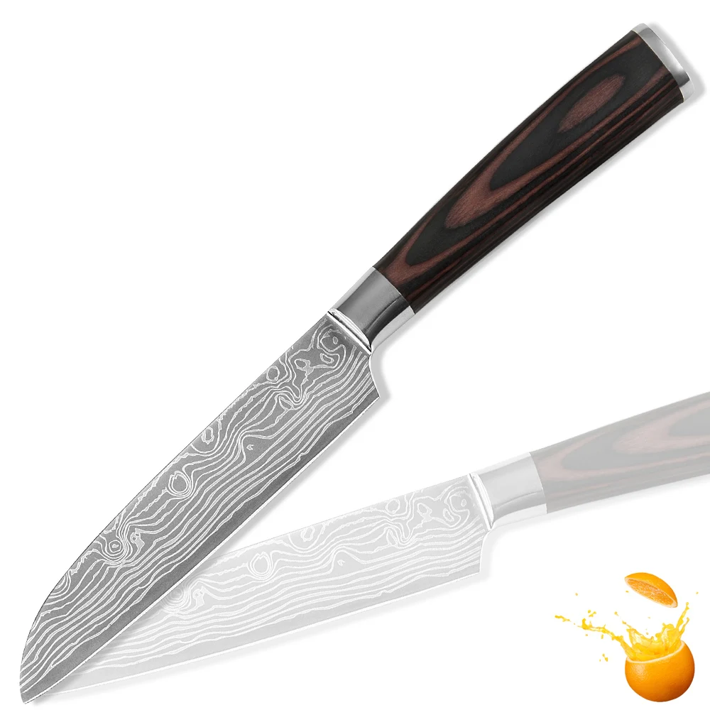 xyj brand cooking knife 5 inch santoku knife best quality xyj brand cooking knife 5 inch santoku knife best quality