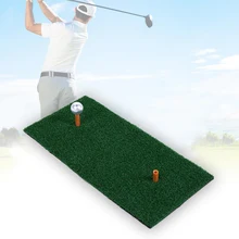 Backyard Golf Mat 60x30cm Indoor Training Hitting Pad Mat Practice Rubber Tee Holder Eco-friendly Green Drop Shipping