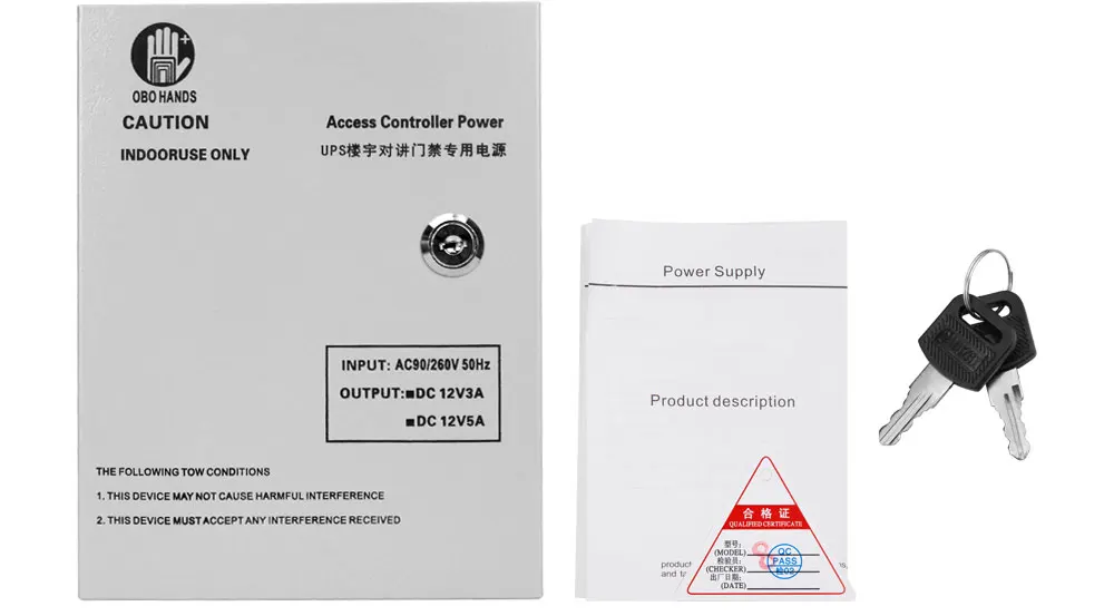 OBO HANDS источник бесперебойного питания конвертер вход AC220V выход DC12V 5A Поддержка внешнего аккумулятора