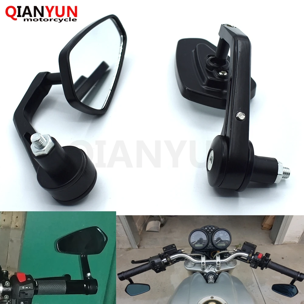 

Universal motorcycle mirror handle rod end mirror black 7/8" 22mm For Suzuki DL1000/V-STROM GSX650F GSF650 BANDIT TL1000R