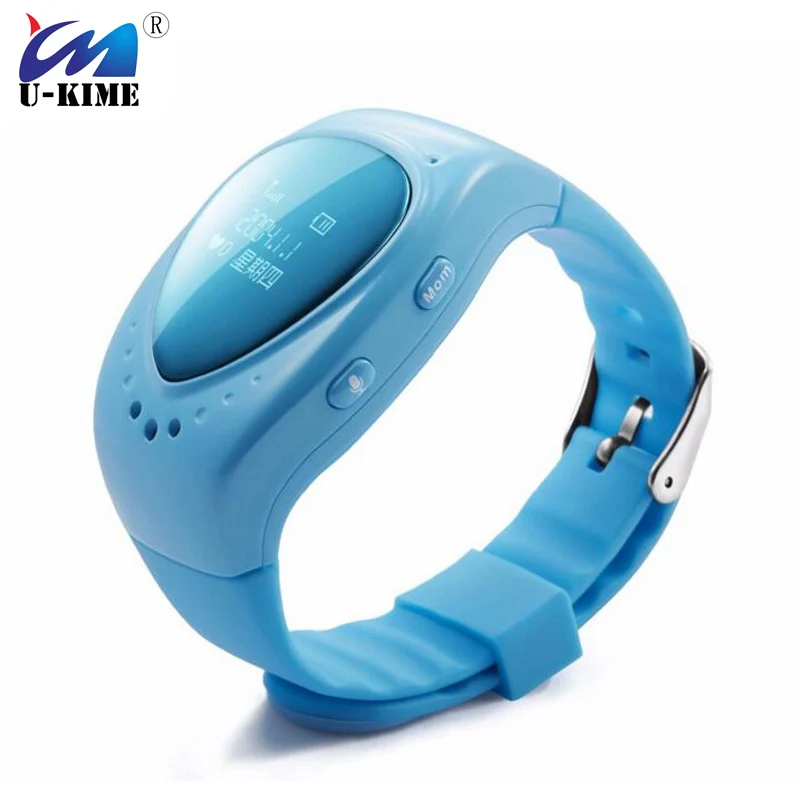 New A6 children call positioning smart watches, fashion cute pink blue