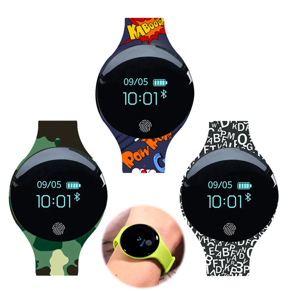 14-130379-Smart Band Waterproof Call Message Reminder Fitness Bracelet Watch Men Women Sport Fitness Tracker Smartband Watches