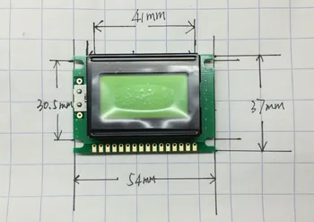 

0801A character dot matrix screen 8*1 LCD display module 5V COB LCD SPLC780 or EQV