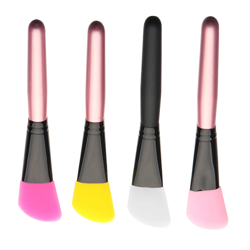 Buy Facial Mud Mask Flat Silicone Makeup Brush Skin Face Care Cosmetic