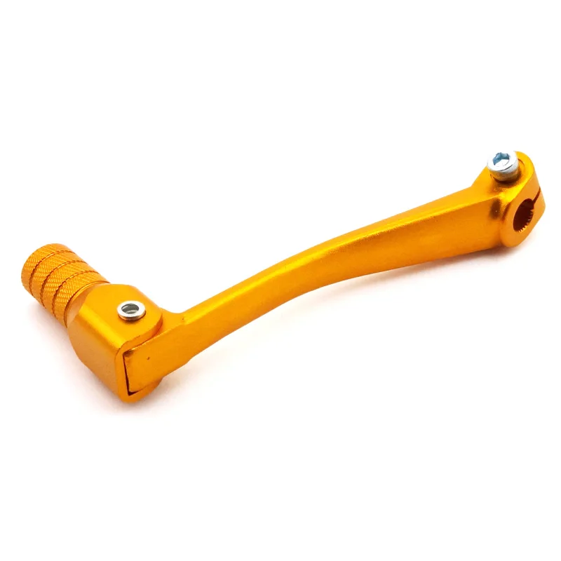 XLSION Golden Aluminum Folding Gear Shifter Shift Lever For 50cc 110cc 125cc 140cc Pit Dirt Bike Atv Quad Motorcycle