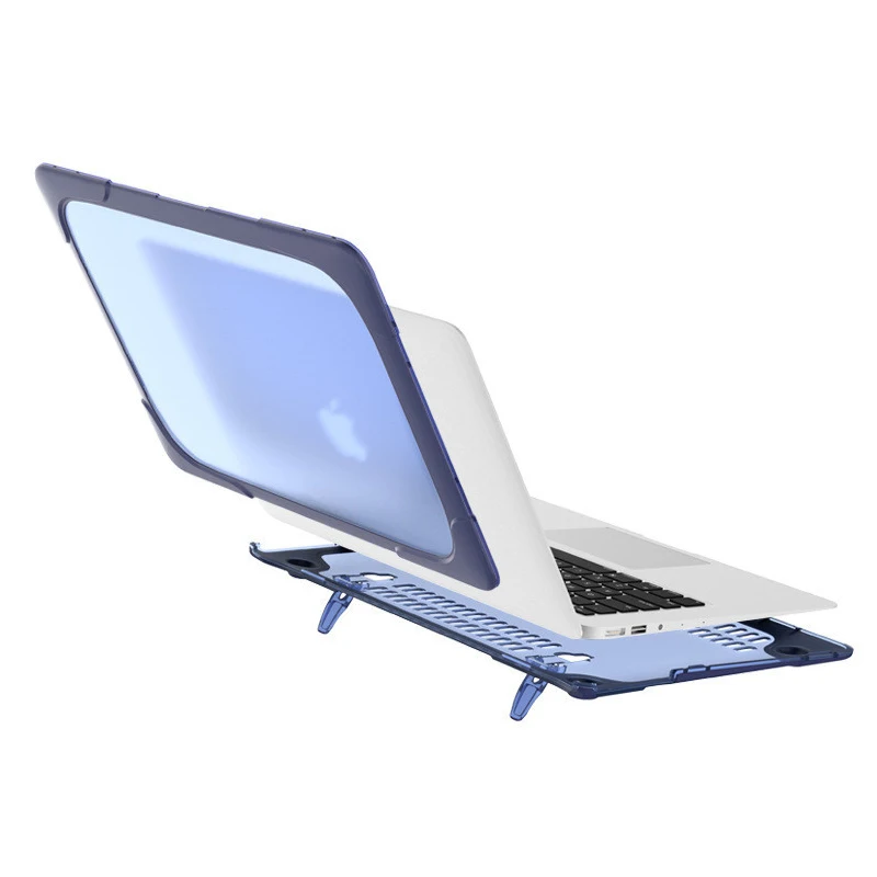 Чехол для ноутбука с откидной подставкой Macbook air Pro Retina 11 12 13 15 A1706 A1708 A1989 матовый