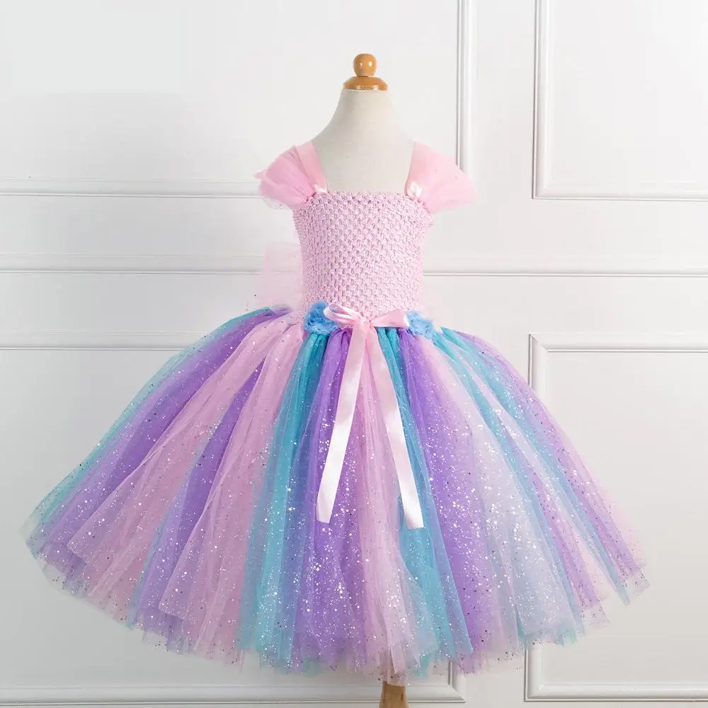 

2019 Top Fashion Silk Microfiber Ankle-length Moana Dress Girl Trolls Girls Halloween's New Princess Children's Dress Clothes