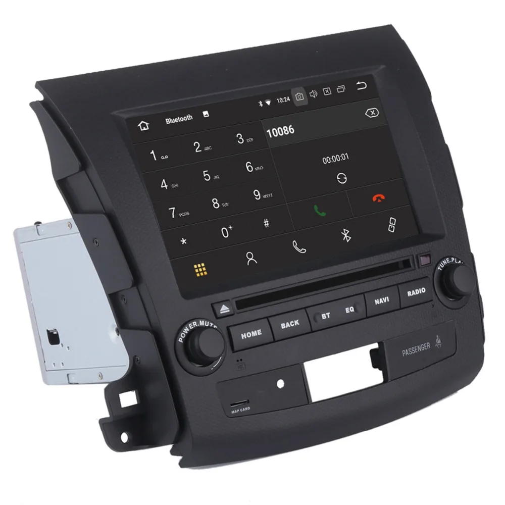 Excellent Octa Core Android 8.0 Car DVD Radio GPS Navigation For Mitsubishi Outlander 2006-2014/Peugeot 4007/Citroen C-Crosser With Canbus 4