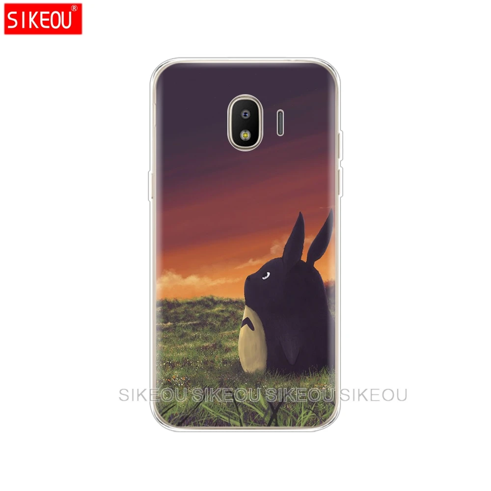 Силиконовый чехол для телефона Samsung Galaxy J3 J5 J7 2017 J330 J530 J730 PRO j2 2018 Spirited Away Totoro no