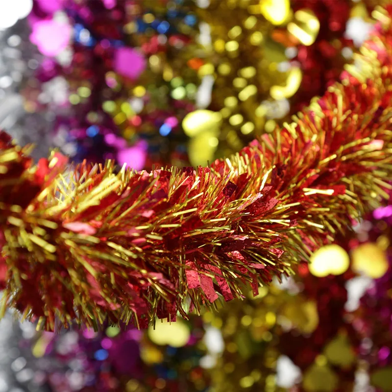  National Day holiday wedding wedding tinsel supplies color ribbon garland kindergarten classroom de - 32744599536