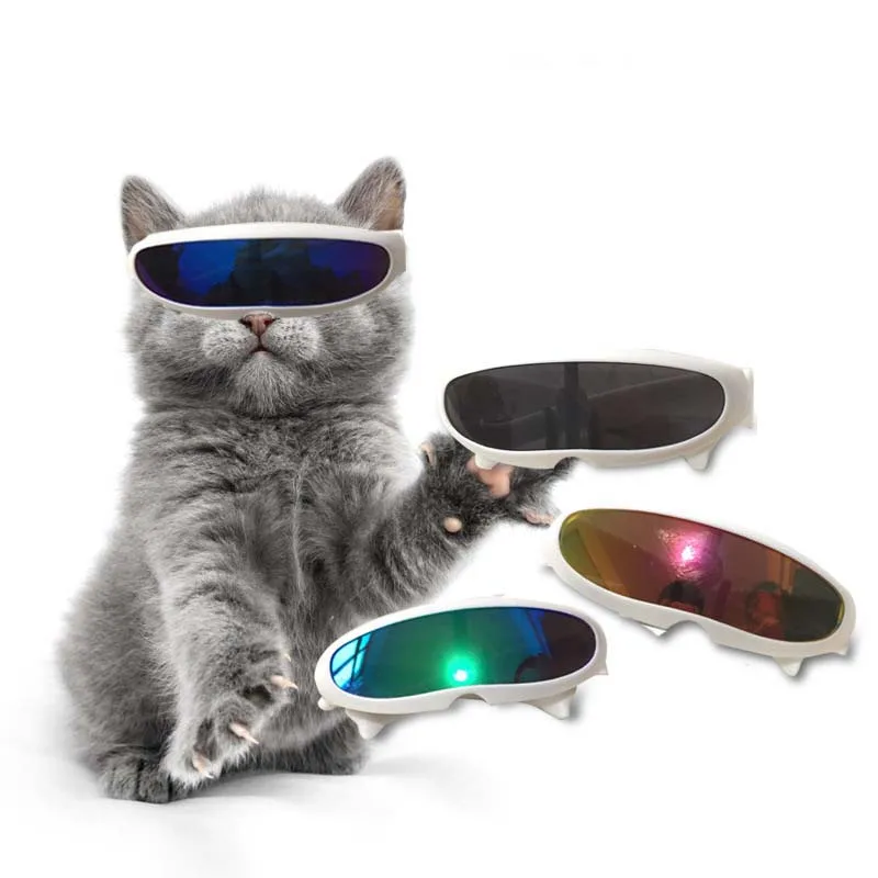 

Fashion Colorful Pet Dog Sunglasses Strong Durable Plastic Cool Sunglasses for Dogs Chihuahua Vacation Tools Pet Accessories 10E