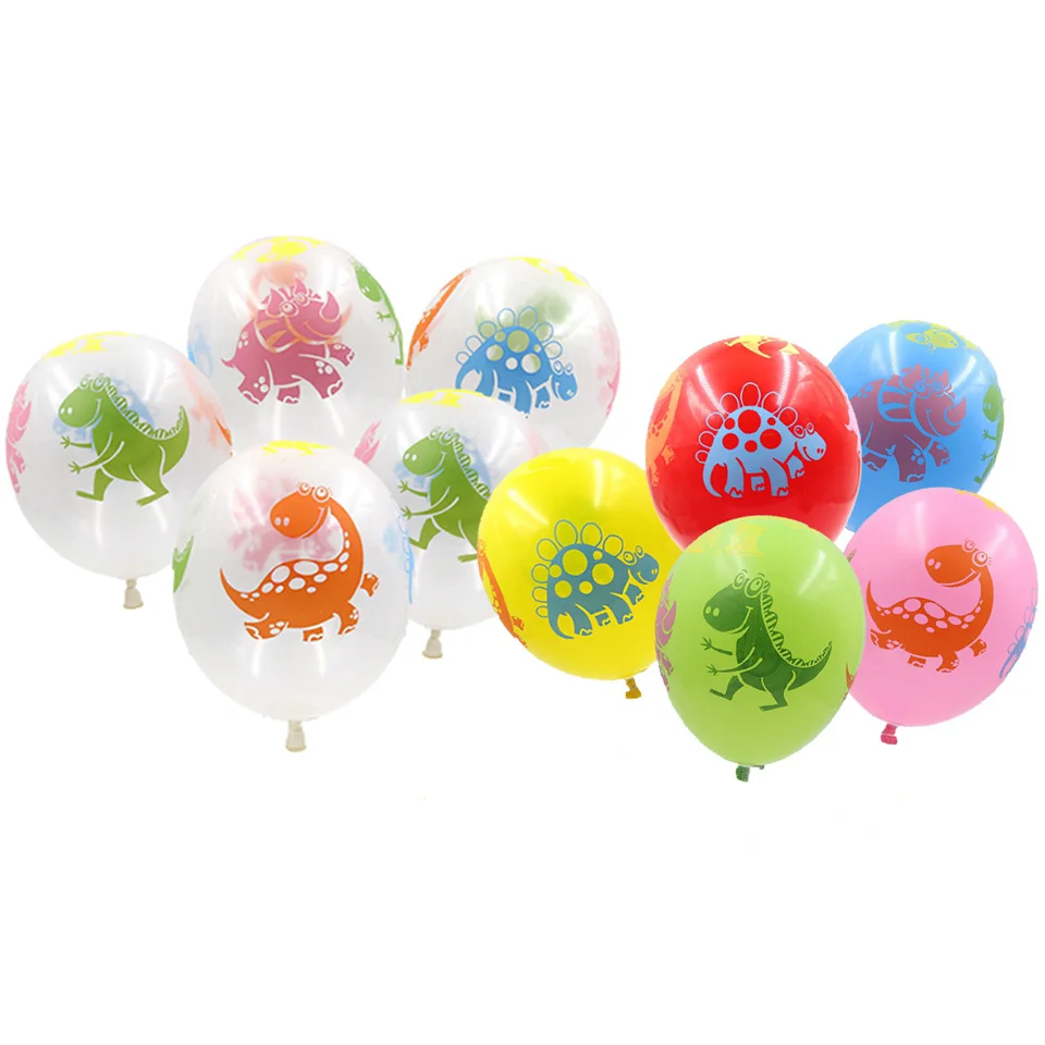 10PCS-12inch-Cute-Dinosaur-Dog-Footprints-Balloons-Latex-Balloons-Kid-Gift-Toys-Baby-Shower-Decorations-Birthday