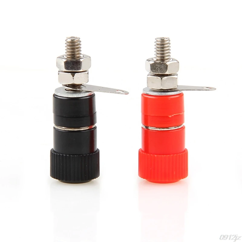 

2Pcs Speaker Amplifier Terminal Binding Post Banana Plug Socket Female Connector