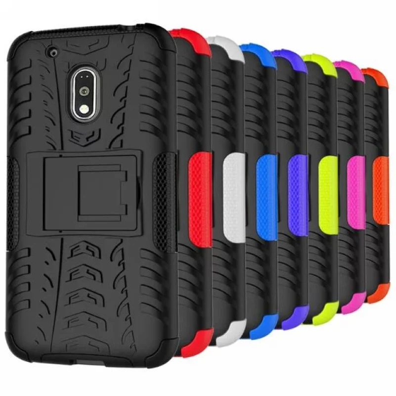 For Motorola G4 Play 5.0inch Tough Impact Case Heavy Duty Armor Hybrid Anti-knock TPU Silicon Hard Back Cover Moto |