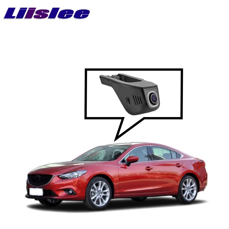 LiisLee автомобильный дорожный рекорд WiFi DVR Dash камера вождения видео рекордер для Mazda 6 Atenza GH1 GJ1 GL 2007