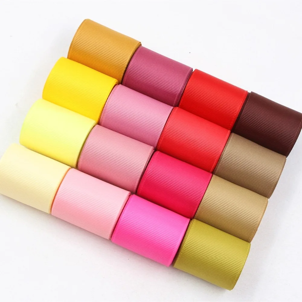 38mm Solid Color Grosgrain Ribbon 10 yards DIY handmade clothing accessories Jewelry & Accessories ribbon decoration ribbon supplies grosgrain ribbon