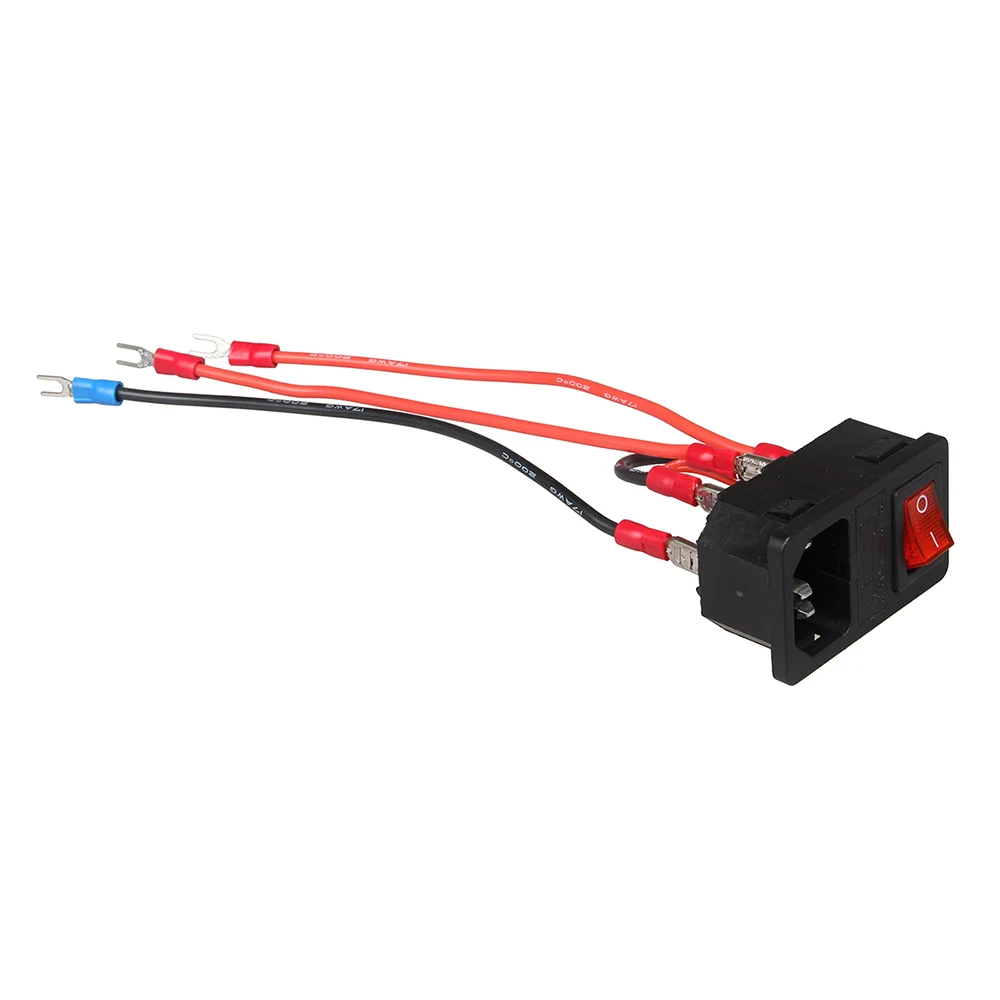 3DSWAY 3D принтеры Запчасти Питание розетка выключатель с предохранителем 220V/110V 15A