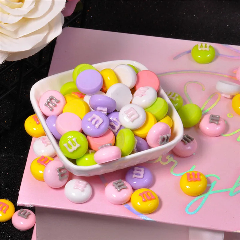 

Slime 10Pcs Mini M Bean Addition Filler for Slime DIY Polymer Addition Slime Accessories Toy Lizun Model Tool for Kids Toys E