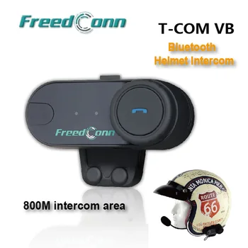 

1pc Motorcycle Helmet Intercom Wireless Motor Bike Interphone Waterproof Bluetooth Casco Moto Freedconn TCOM-VB