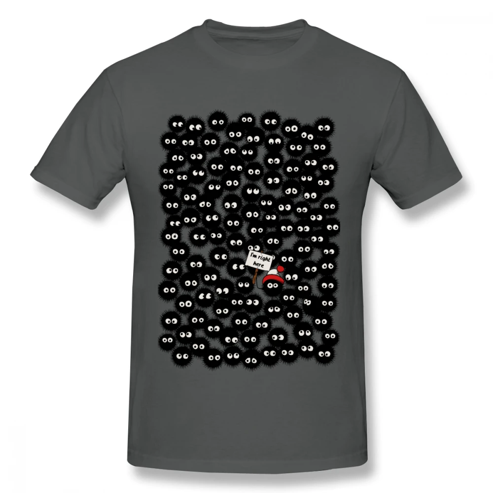 Soot Sprite Ghibli футболка для мужчин плюс размер цифровая печать группа