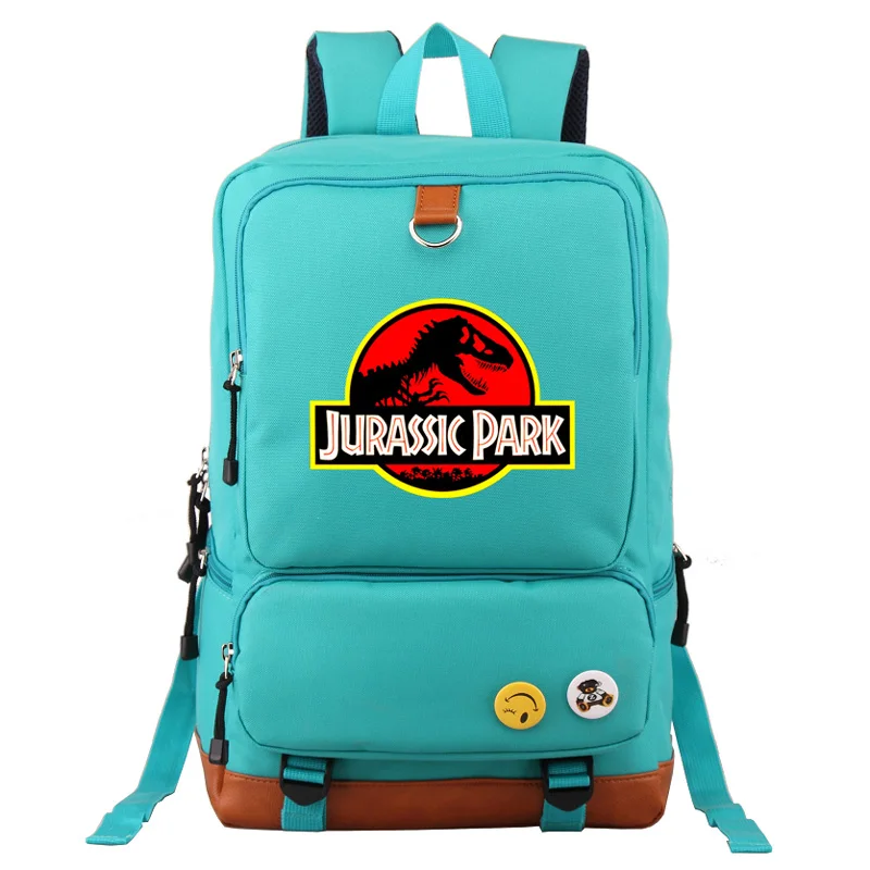 Юрский череп динозавра Fossil мальчик девочка школьная сумка женский рюкзак подростковые школьные сумки холщовый мужской студенческий рюкзак