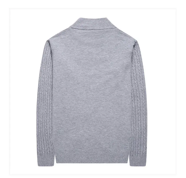 MuLS Colored Wool Men Cardigan Jackets Sweater Autumn Winter Zipper Sweater Male Cardigan Coats Men Fashion Knitwears Drop ship 06