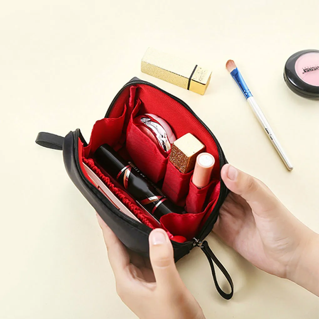  Nylon Waterproof Small Cosmetic Bags WomenTravel Porable Makeup Handbag Make Up Organizer Bath Wash