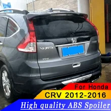 100% fit car model high ABS material rear spoiler For Honda CRV CR-V car rear window spoiler primer color or white or black
