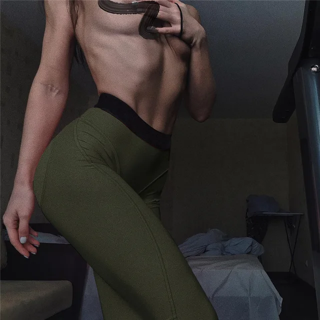 2019 Fashion Push Up Women Leggings Casual Sport Slim Pencil Pants High Waist Elastic Fitness Legging Workout Leggins Plus Size 3