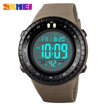 

Men Sports Watches 50M Waterproof Back Light LED Digital Watch Chronograph Shock Double Time F Wristwatches reloj hombre SKMEI