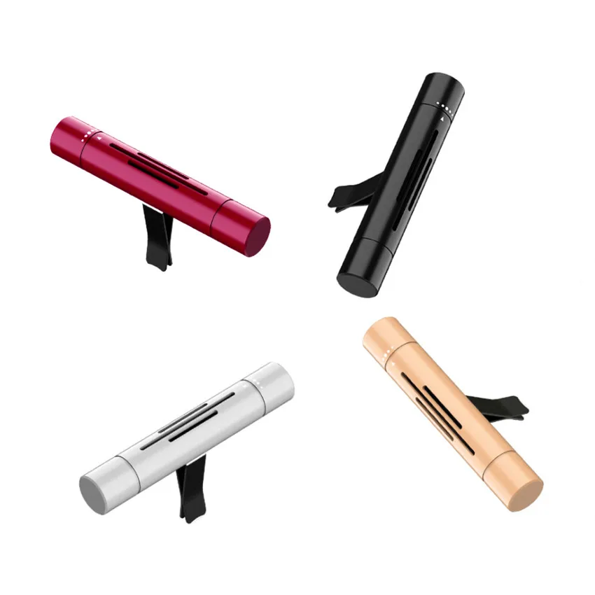 

Cylinder Car Diffuser Locket Auto Outlet Perfume Vent Clip Car Conditioning Fragrances Diffuser Aroma Solid Perfume men Gift