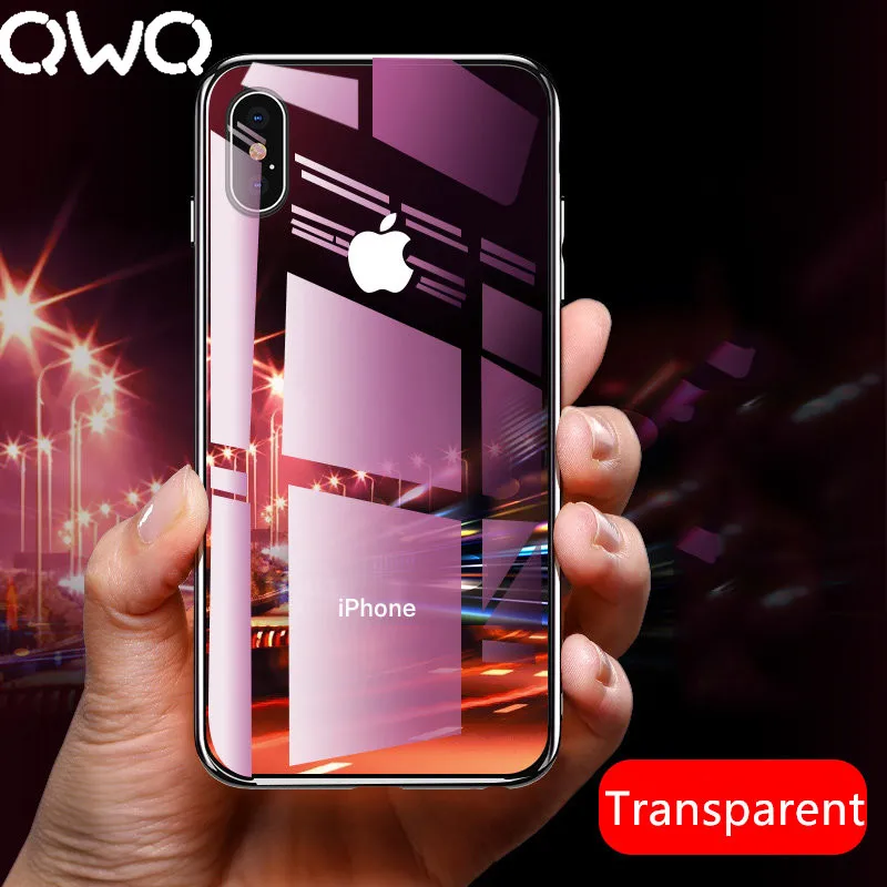 

Transparent Soft TPU Silicon Phone Cases For iPhone 7 6 6S Plus Ultra Thin Cover For iPhone X 8 Plus Plastic Shell Case