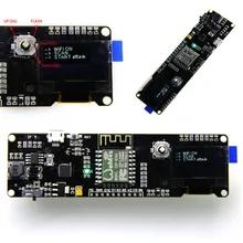 1 шт. ESP8266 макетная плата WeMos D1 Esp-Wroom-02 материнская плата 0,9" экран модуль 18650 батарея