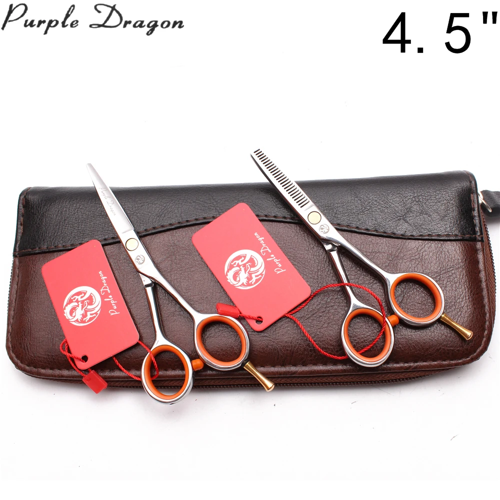 4.5" JP Stainless Dog Scissors Straight Scissors Thinning Shears Pet Animal Shears Professional Grooming Z1017