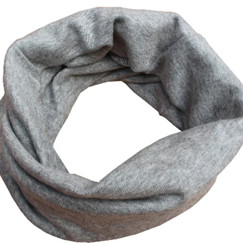 new cotton fabric solid color baby scarf O ring children collars infant stripped bibs winter kids warm scarves home burp cloth