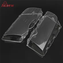 2Pcs Transparent Car Housing Headlight Lens Shell Cover Lamp Assembly For BMW E46 3-Series /4DR /Wagon /Sedan 1999 -2001