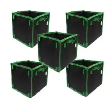 

F-4 colors fang colors Black Thickening Fabric Pot Plant Pouch Root Container Grow Bag Tools Garden Pots Planters Supplies