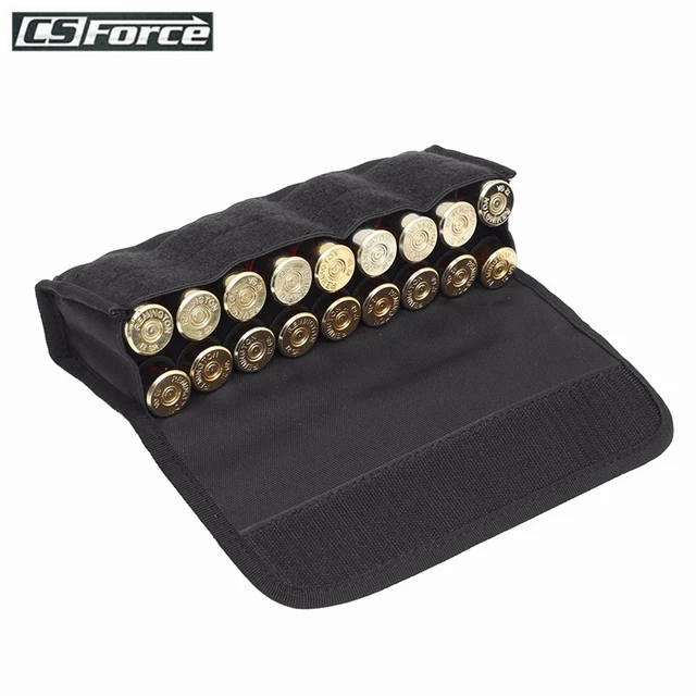 US $4.99 18 Round Tactical Shell Holder Ammo Bag Hunting Shooting Military Molle Waist Bag 12/20 Gauge Shotg
