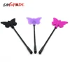 purple butterfly silicone crop whip, spanking sex paddle flogger, flirting mini crop whip for couples sex punishment products 1