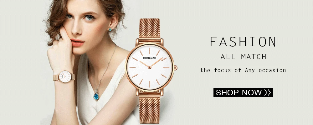 H418 1000 PC Top Luxury Brand Quartz watch Women Casual Japan quartz-watch stainless steel Mesh strap ultra thin clock male New