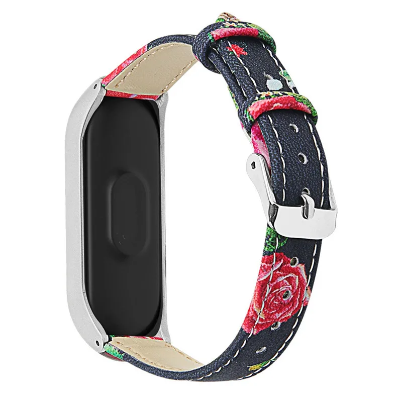

HIPERDEAL Smart Accessories Mi Band 3 Strap Replacement Bracelet Wristband Leather Band Strap Frame Case For Xiaomi Mi Band 3